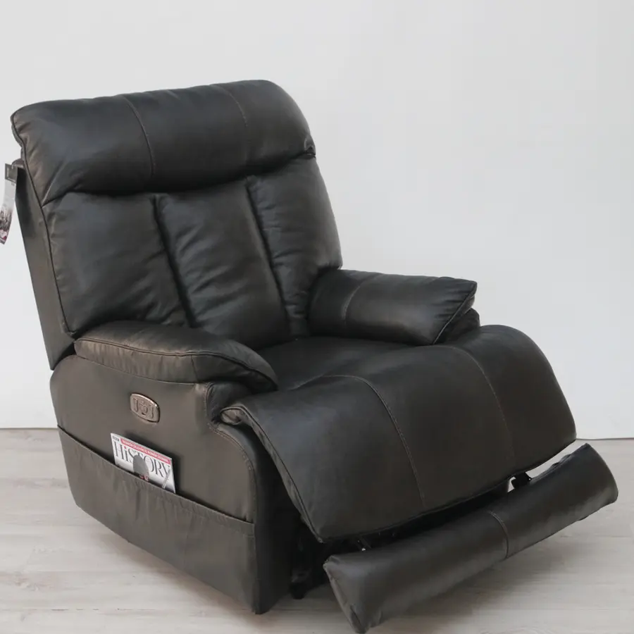 Elektromos fotel bőr kárpittal - Naples